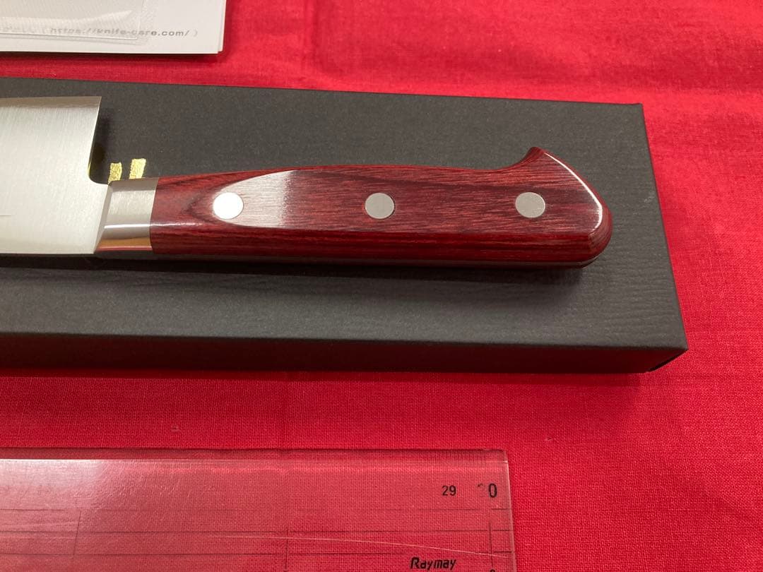 高村刃物 高村作 三徳 170㎜ 粉末ハイス鋼 未使用品