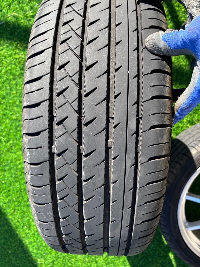 ②プリウス18インチ7J ＋50・215/40R18タイヤ・ホイールセット 1本