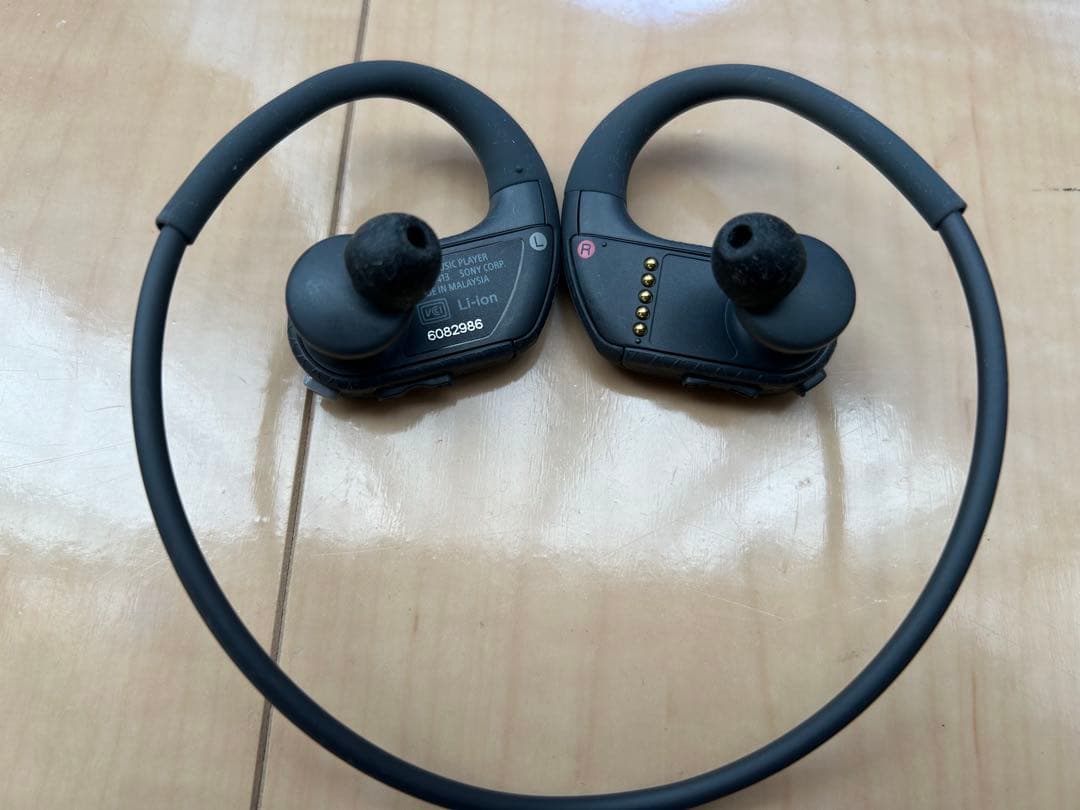 【防水！】SONY NW-WS413 ワイヤレスイヤホン グレー