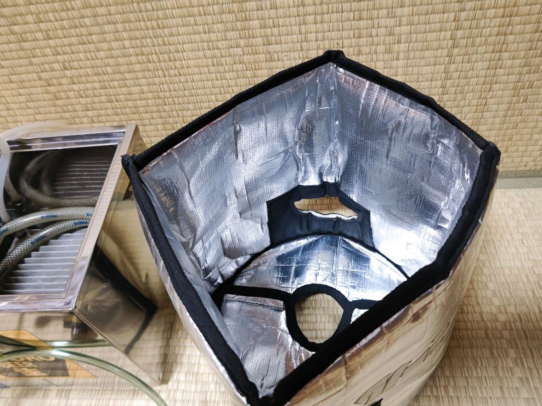 ■中古品 ■ニットク　氷冷式ビールサーバー　HS-1S ■生樽保冷カバー付き