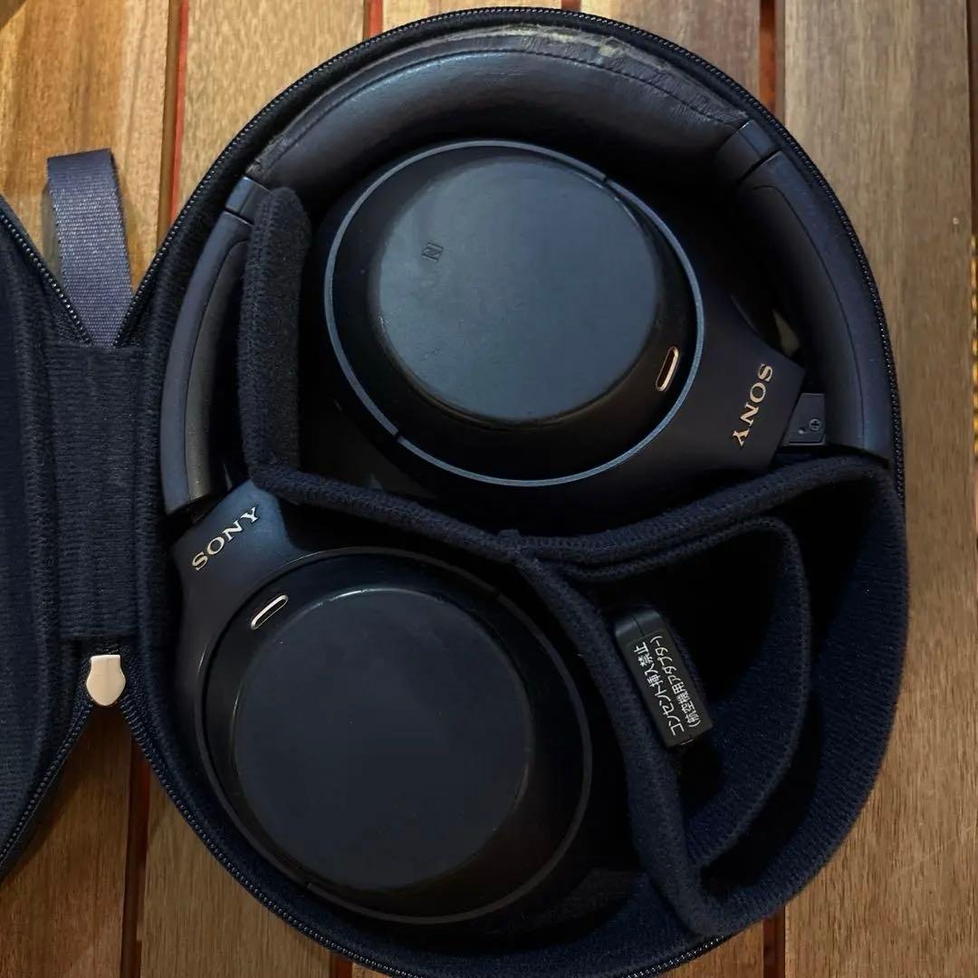 SONY WH-1000XM4 ミッドナイトブルー　加工なし