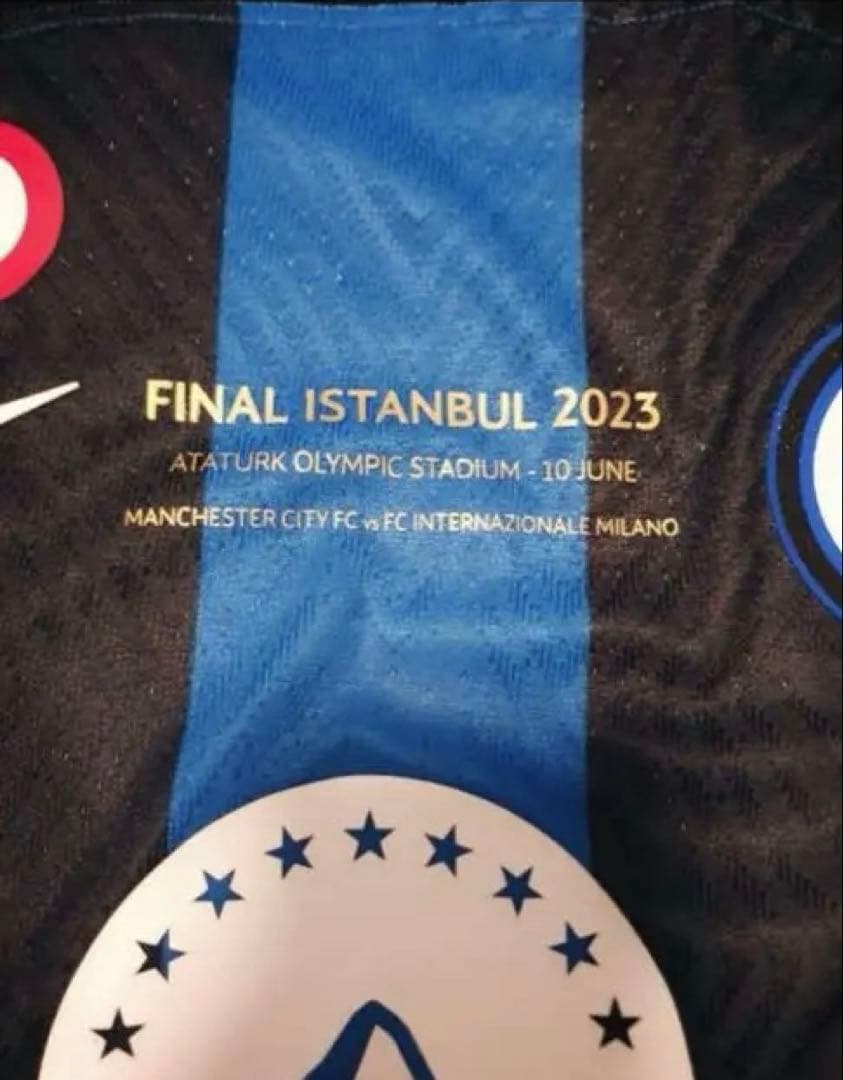 【選手仕様】22/23 インテル バレッラ  L 欧州CL決勝モデル