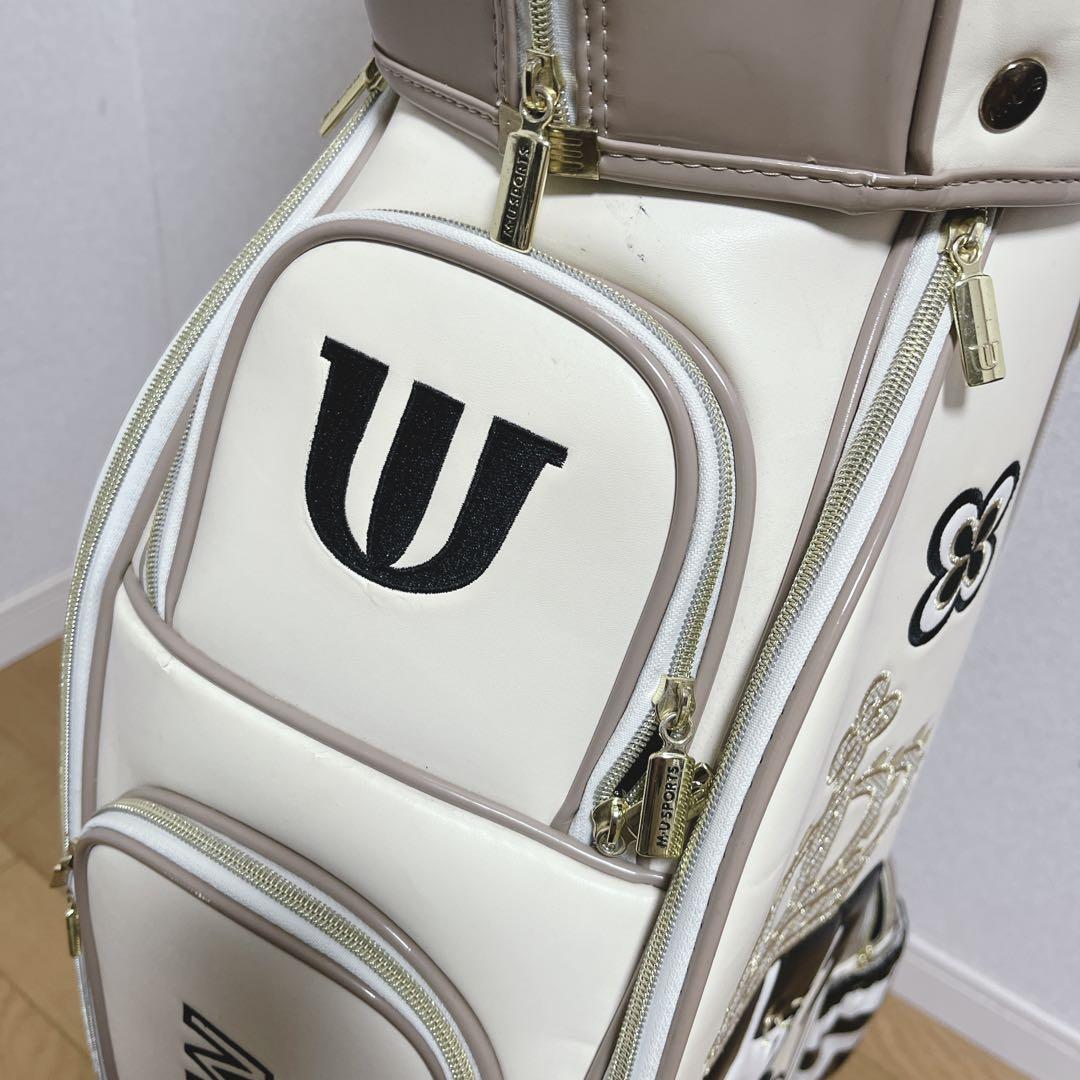 K123 M.USPORTS ミエコウエサコ お洒落 キャディバッグ