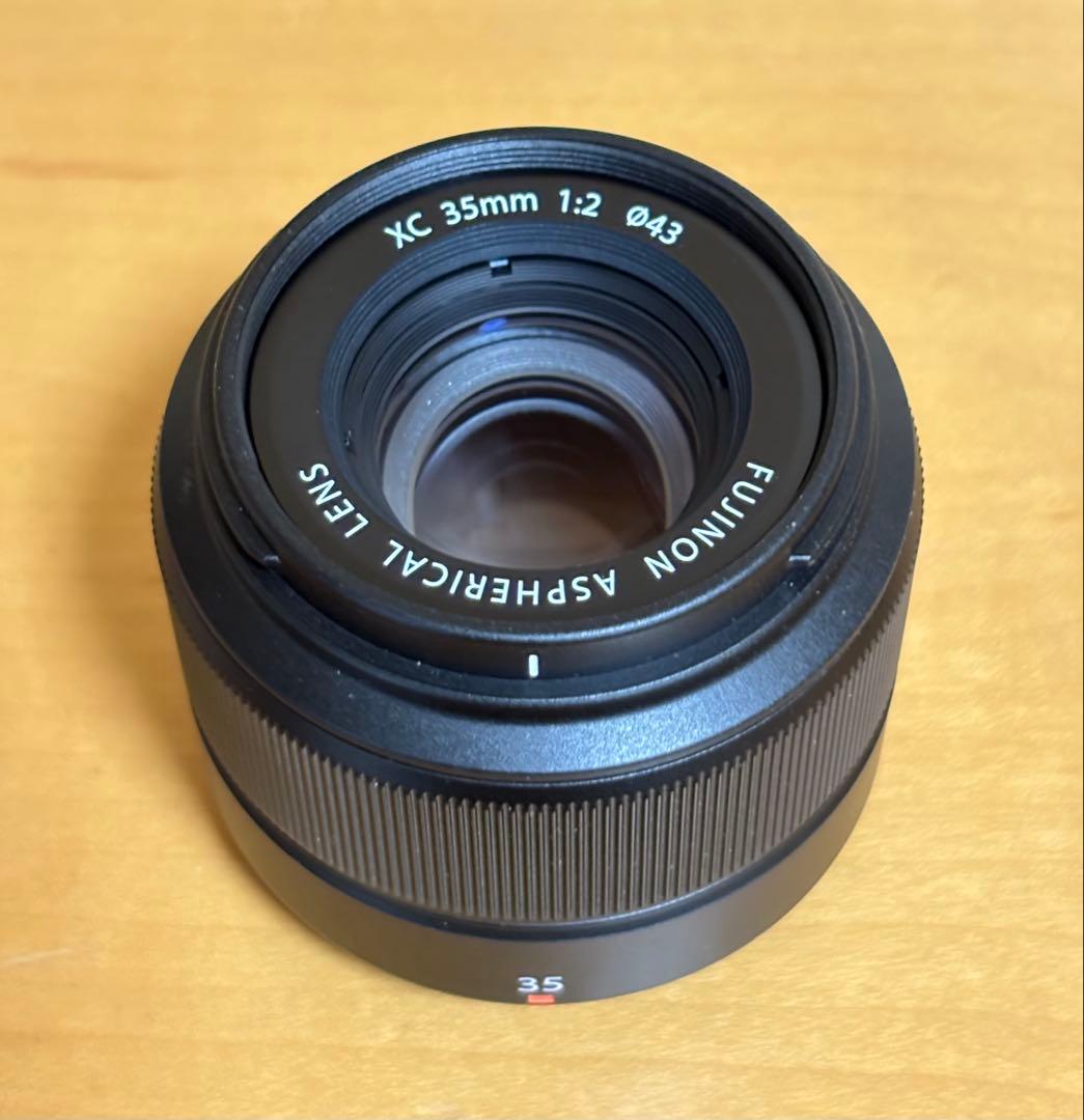 【美品】Fujifilm XC35mmF2 単焦点レンズ +保護フィルターセット
