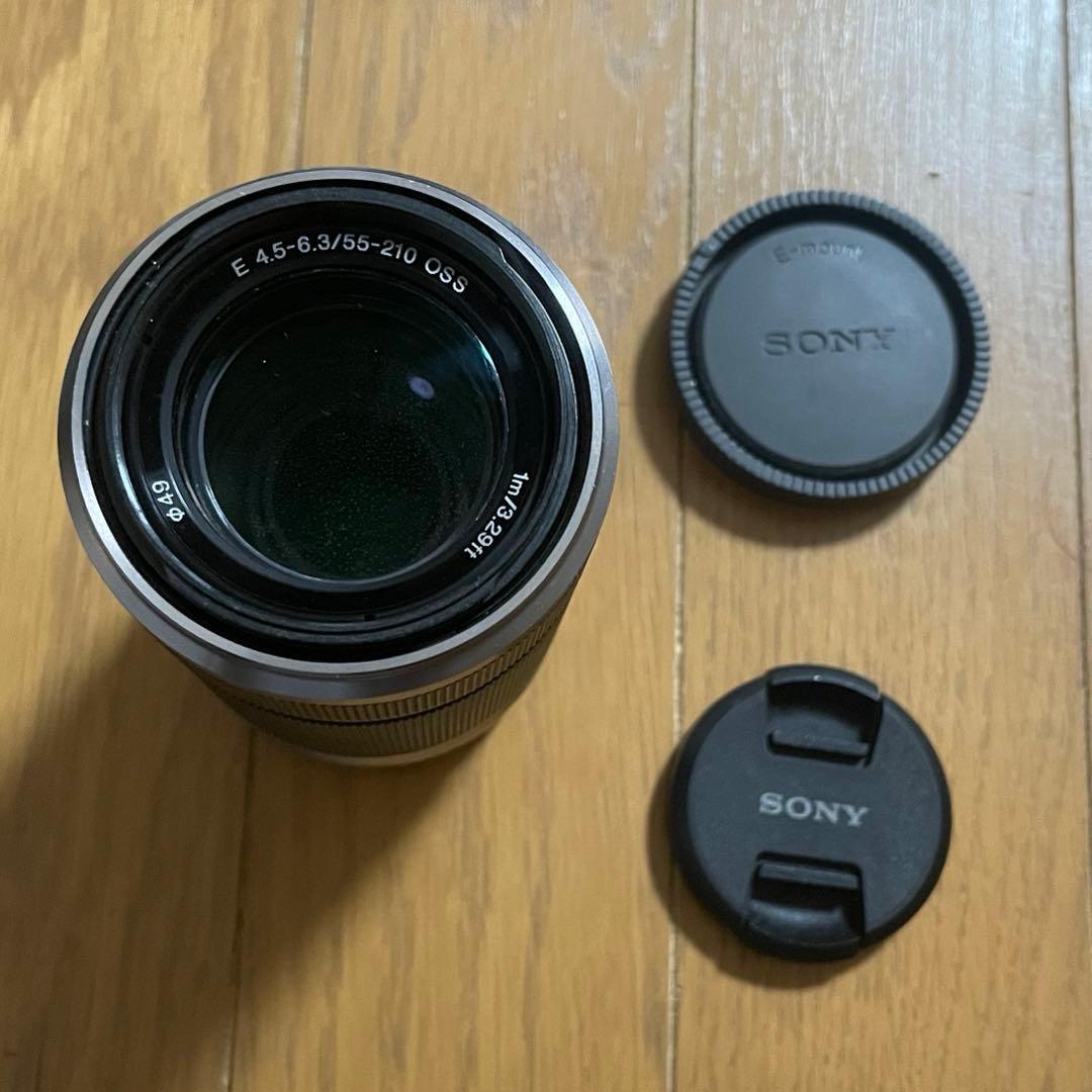 極上品 SONY α Eマウント 55-210mm ズームレンズSEL55210