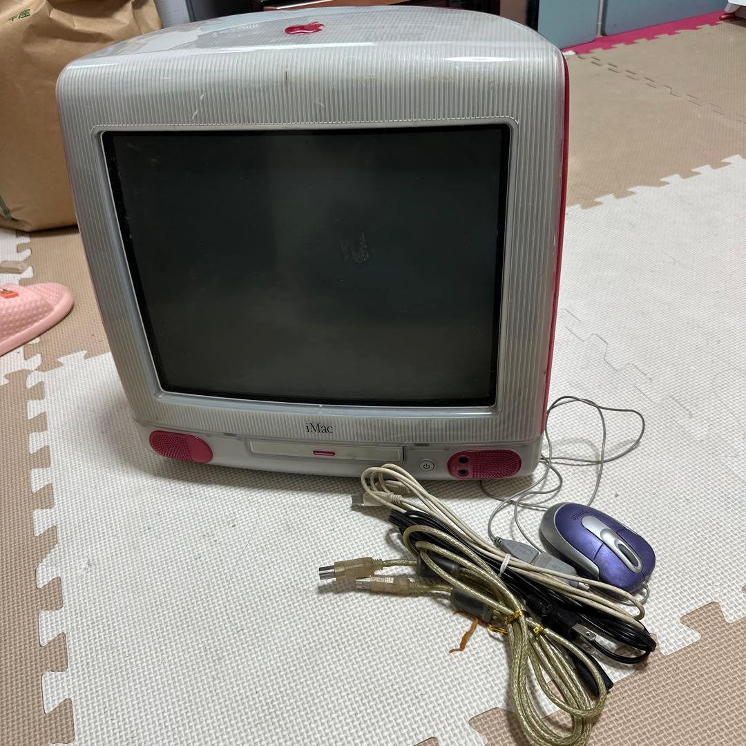 美品Apple iMac G3 クリアピンク 15インチ