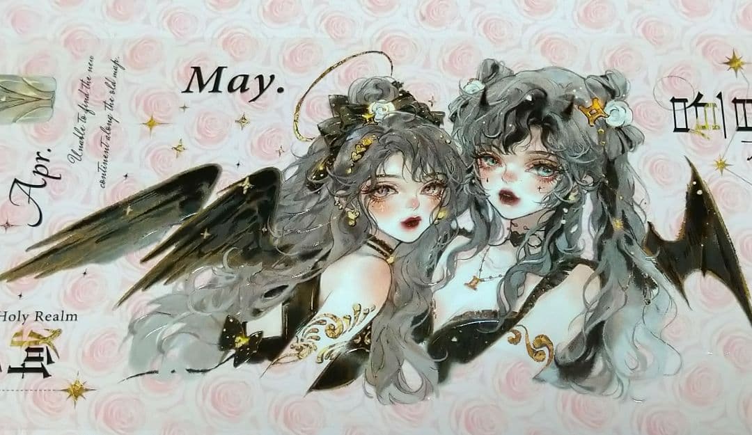 ✩再販✩J775＃星宫缪神(水晶)予星社切り売り海外人物マステ女の子