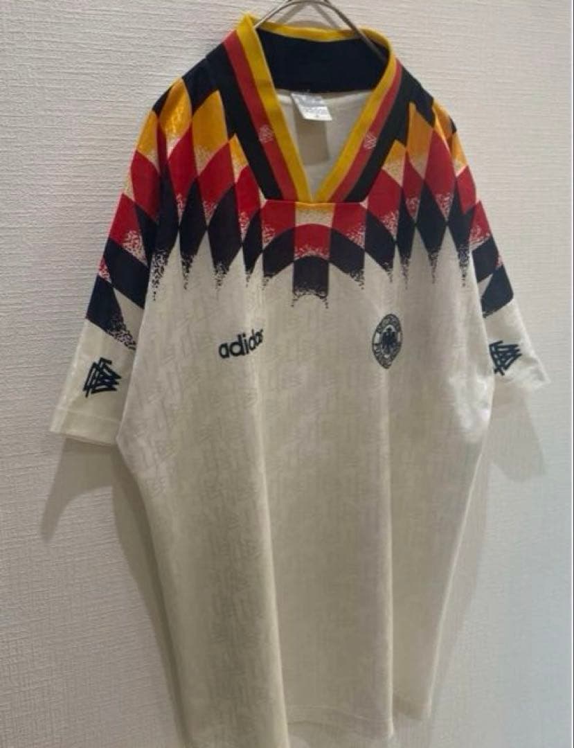 極希少モデル 当時モノ ユニフォーム adidas／94 ドイツ ゲームシャツ