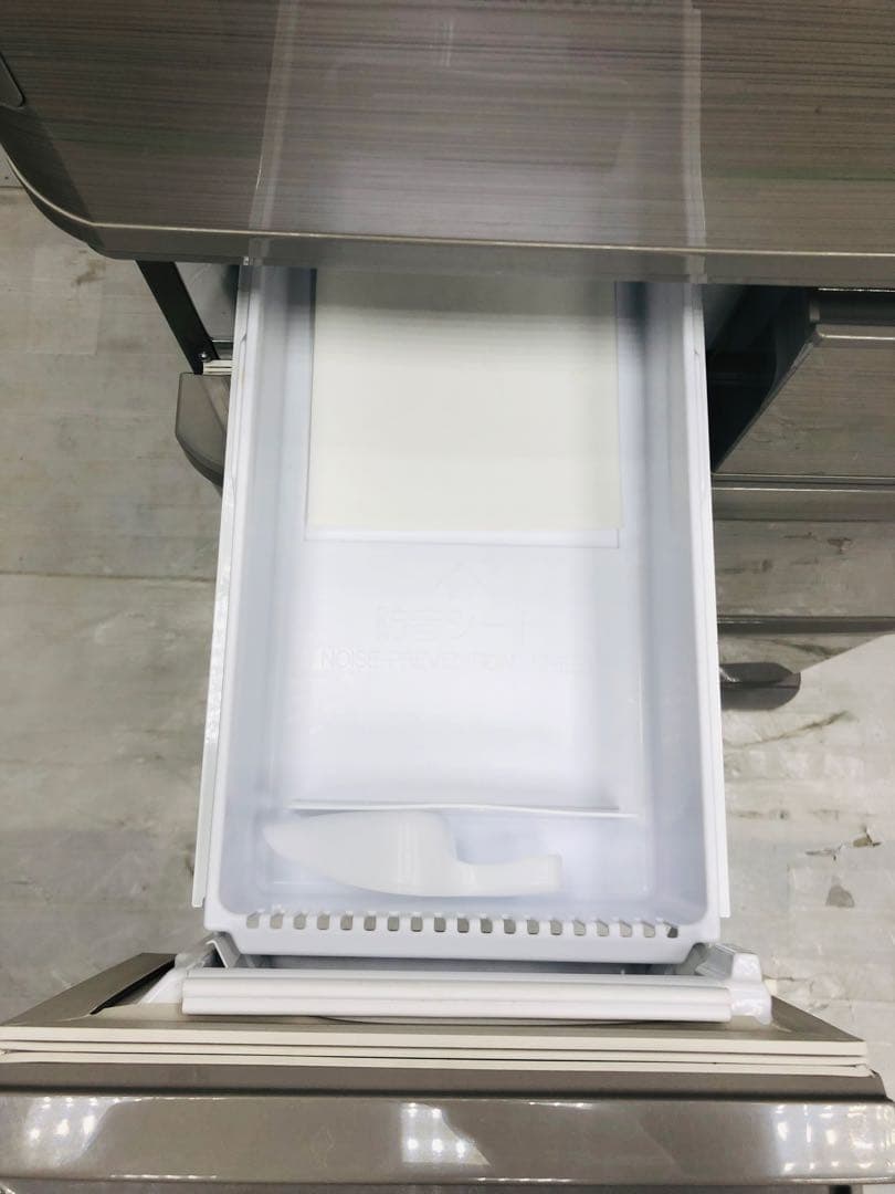 シャープ　冷蔵庫　5ドア　412L SJ-PW42B-S どっちでもドア