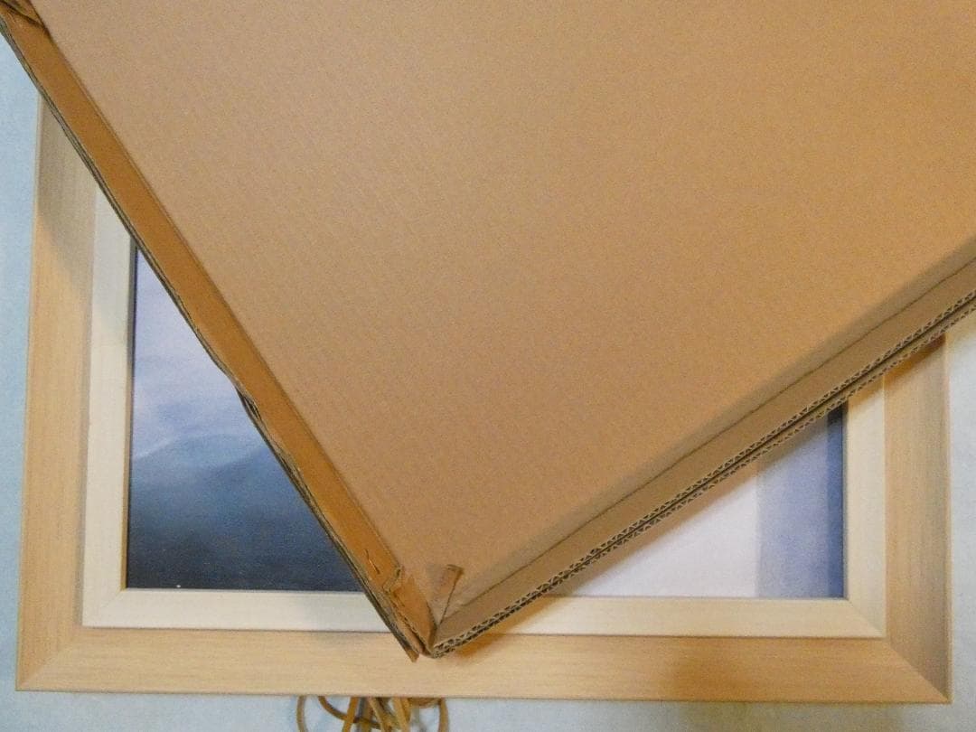 水心流弘道館林霊山 　千住博「風景」 サインF6サイズ額装済み 肉筆手描き