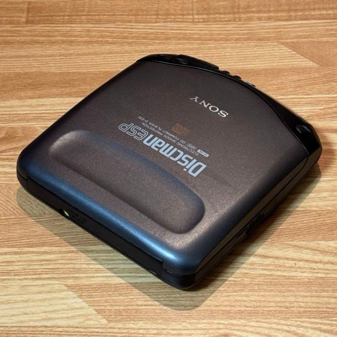 ソニー SONY CDコンパクトプレーヤー Discman ESP D-235