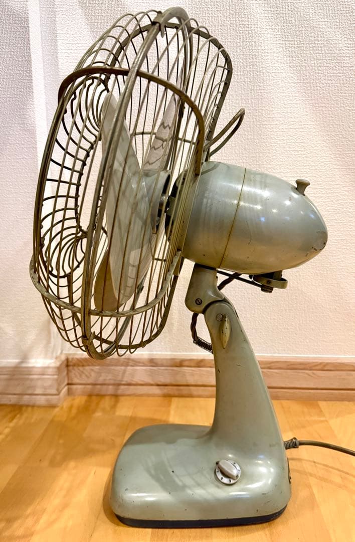 【動作確認済み】MITSUBISHI レトロ 扇風機