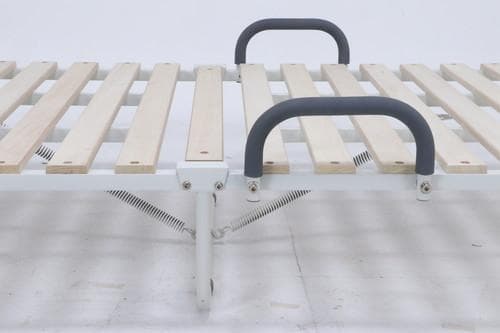 《新品・送料無料》＊ワンタッチスノコベッド（桐）