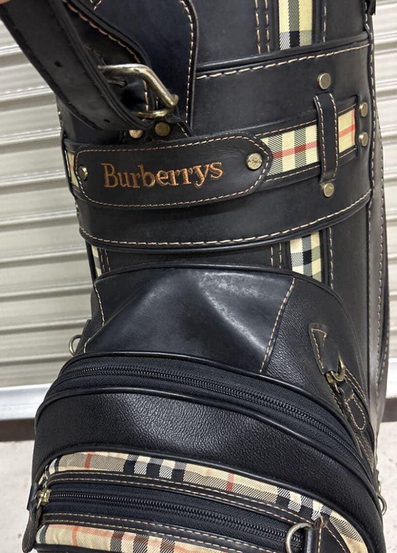 バーバリ　キャディーバック&ゴルフシューズ入れ