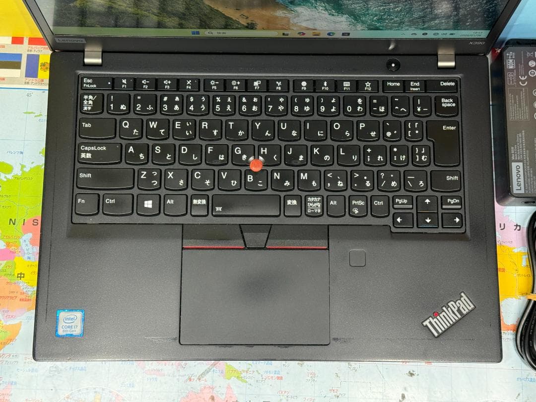 良品 レノボ i7 16GB 512GB X390 13.3型 ノートPC 軽量