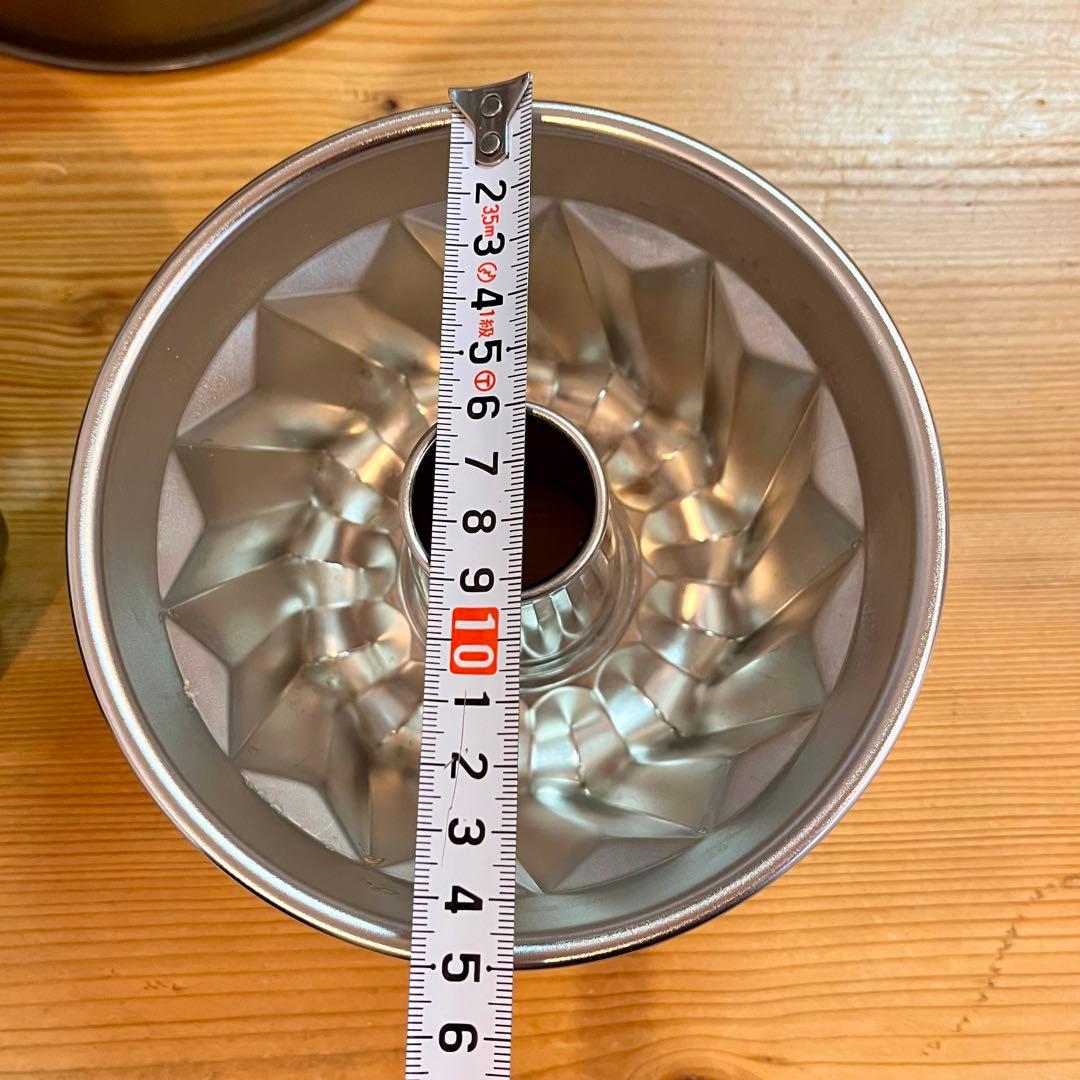 クグロフ型 3種　JHBS メッシュ ラウンドパン型　タルト型　パウンド型