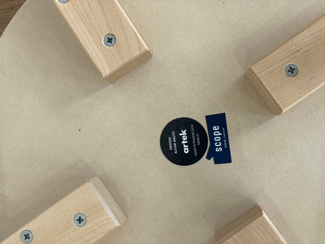 artek スツール　e60 2脚