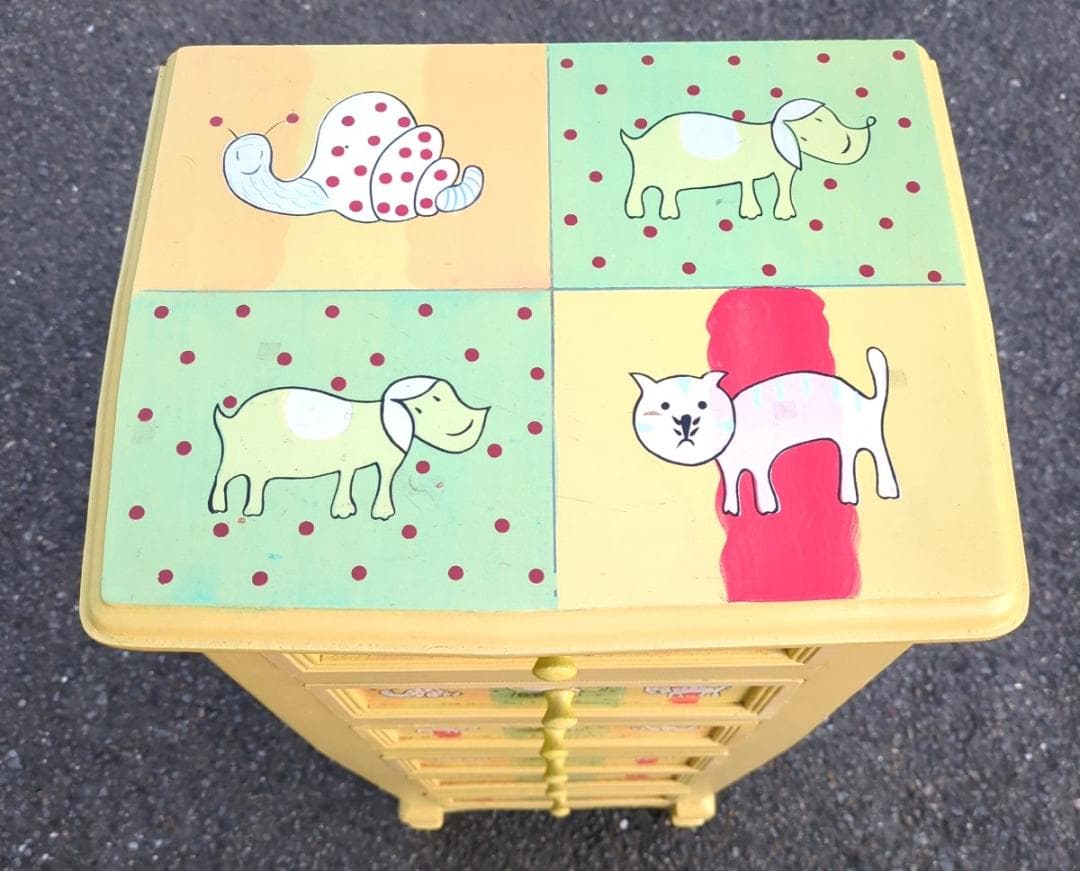 〈即購入可〉猫 ネコ ねこ 収納家具 タンス チェスト