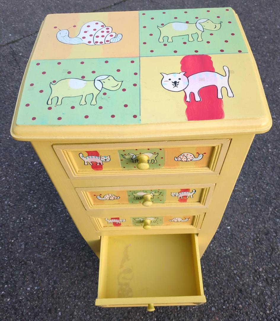 〈即購入可〉猫 ネコ ねこ 収納家具 タンス チェスト