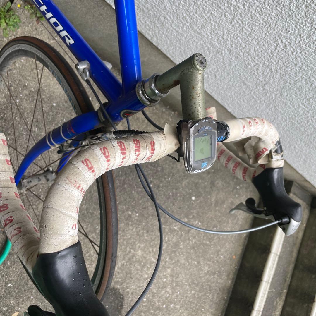 ANCHOR 自転車 青色 フレーム Shimano