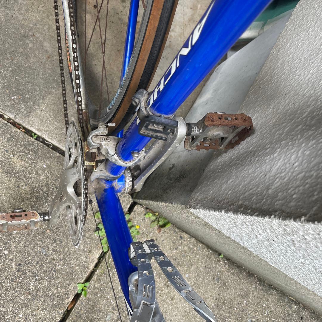 ANCHOR 自転車 青色 フレーム Shimano