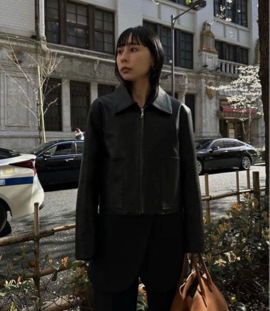 Ameri ファー付きライダース