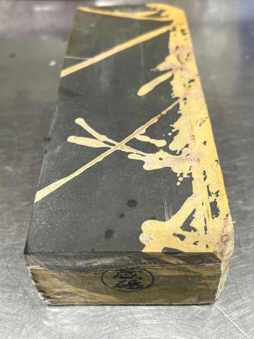 丸尾山　青巣板　厚板　1714g　鉋鑿　剃刀　包丁　 天然砥石