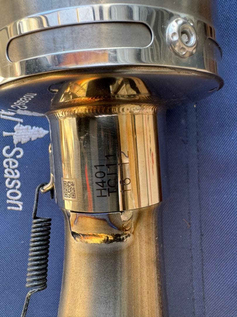 ヨシムラ　MONKEY 機械曲チタンサイクロン GP-MAGNUM