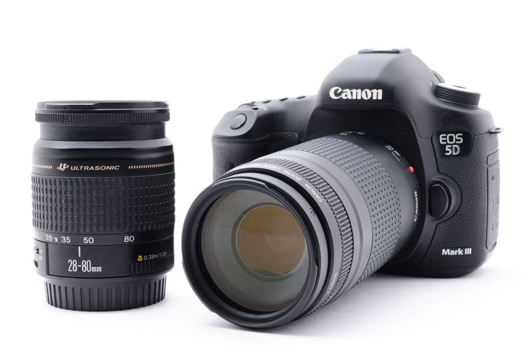 Canon EOS 5D mark III 標準&望遠ダブルレンズセット