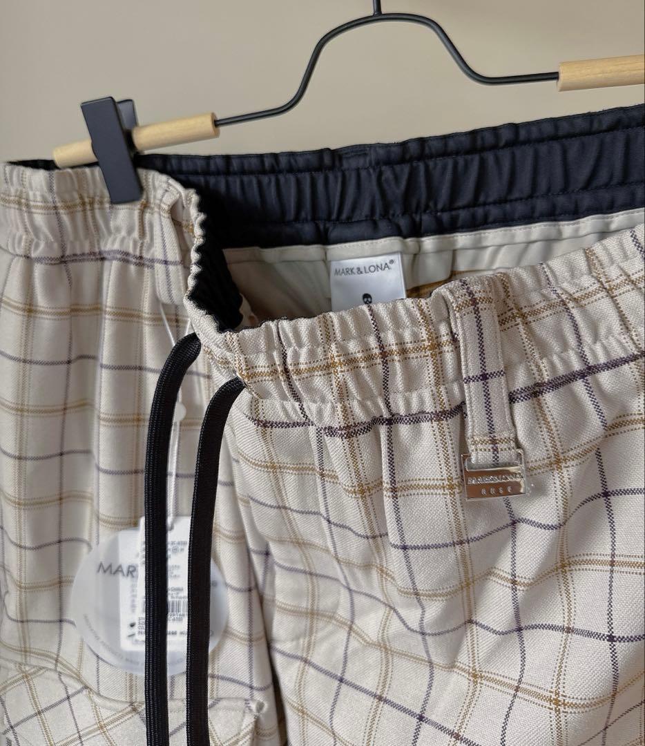 新品 ★ MARK&LONA イージーパンツ ジョガー マーク&ロナ ベージュ