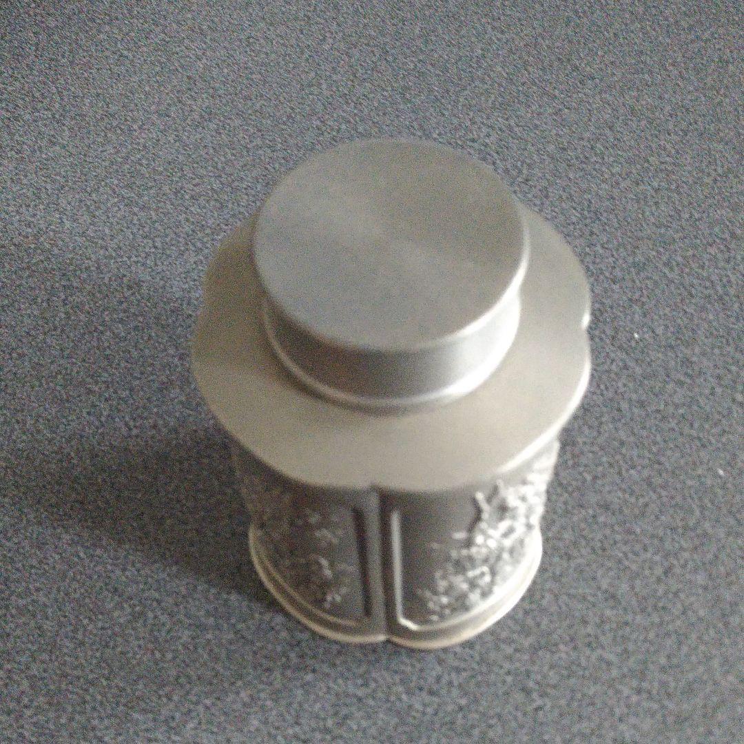 ロイヤルセランゴールピューター　茶筒