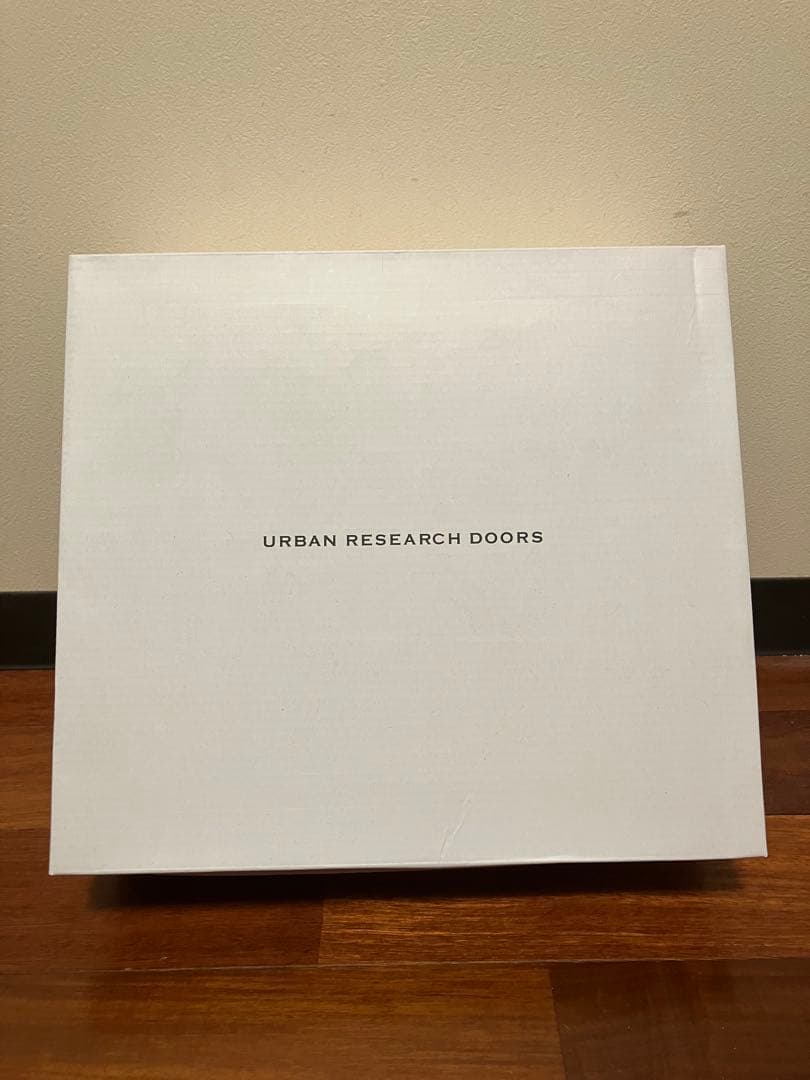 アーバンリサーチドアーズ　黒 サイドゴアブーツ レザー