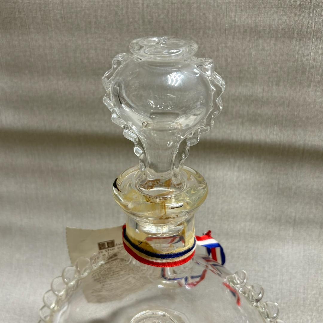 241111F　saint louis クリスタル　13世　クリアボトル　希少品