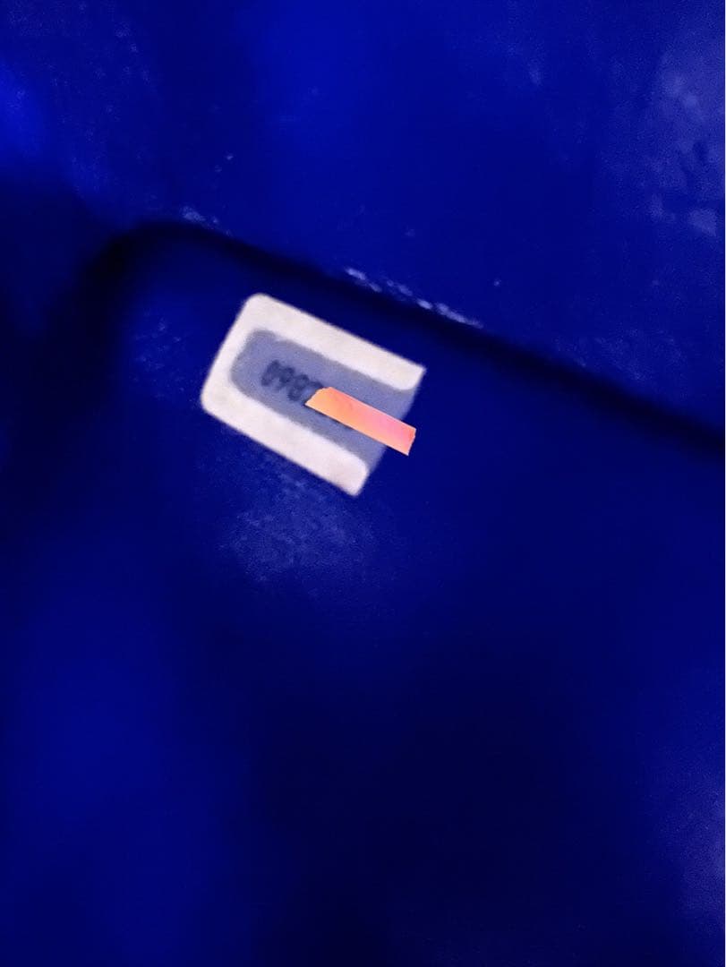 CHANEL ショルダーバッグ 青　マトラッセ　デカマトラッセ