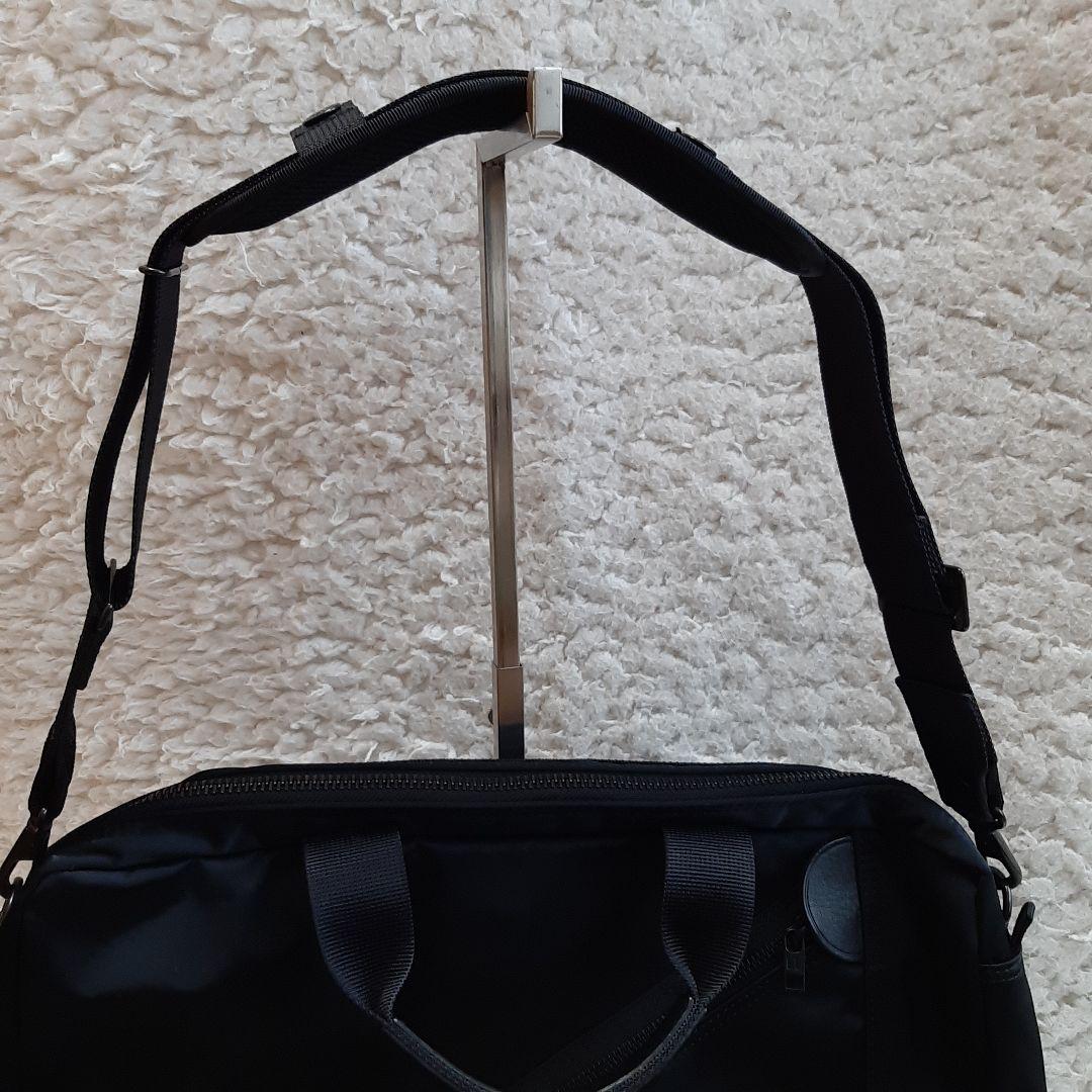 未使用に近い LUGGAGE LABEL 3WAY 黒 A4 ビジネスバッグ
