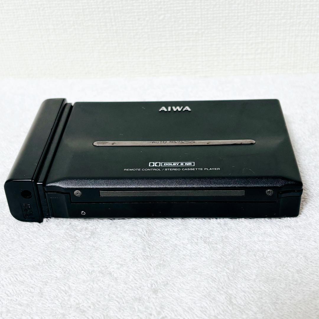 【入手困難】通電OK アイワ HS-PL55 カセットボーイ ブラック y2k