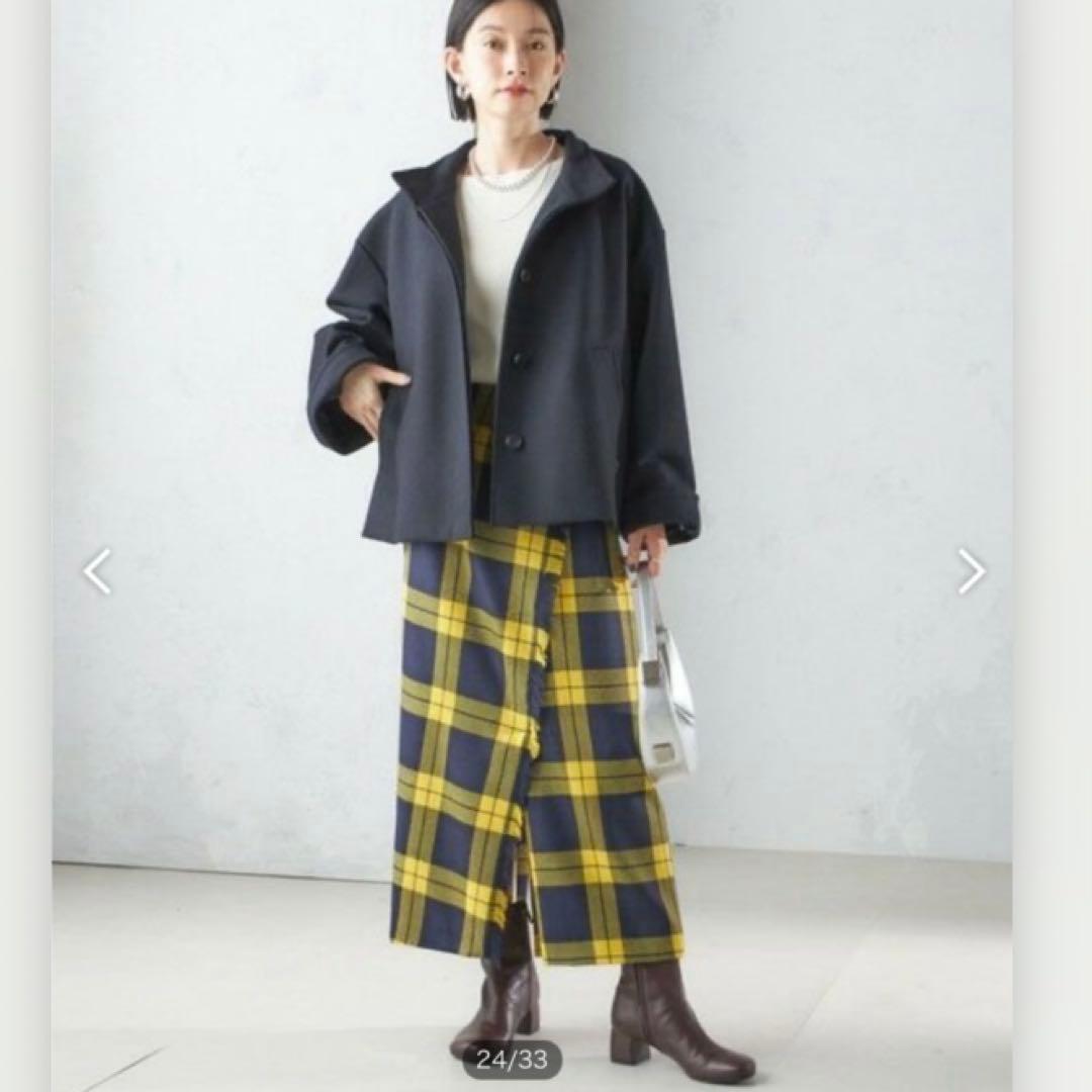 SHIPSシップス★ハミルトン テント ライン コート