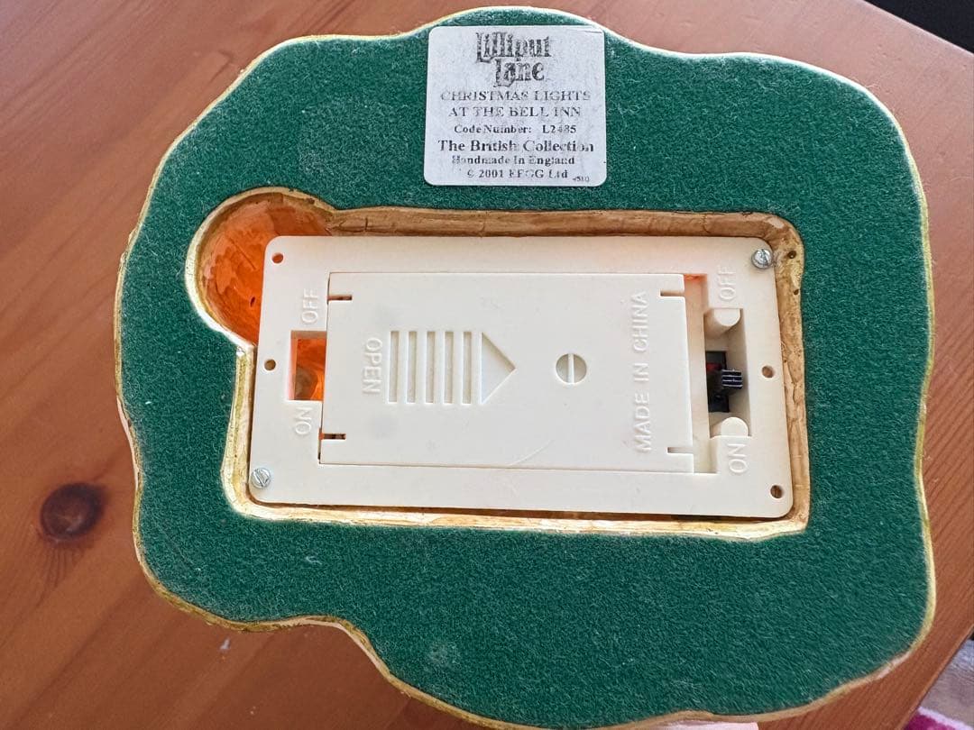 リリパットレーンLilliput lane Christmas lights