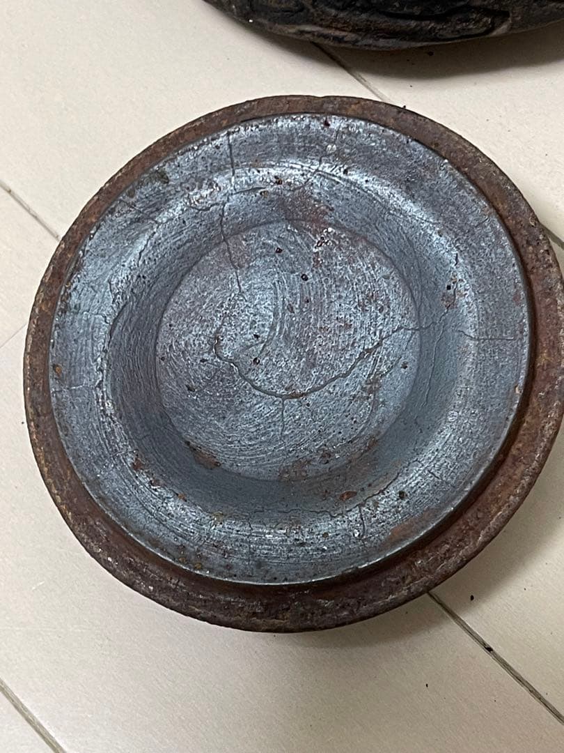 鉄瓶　時代物