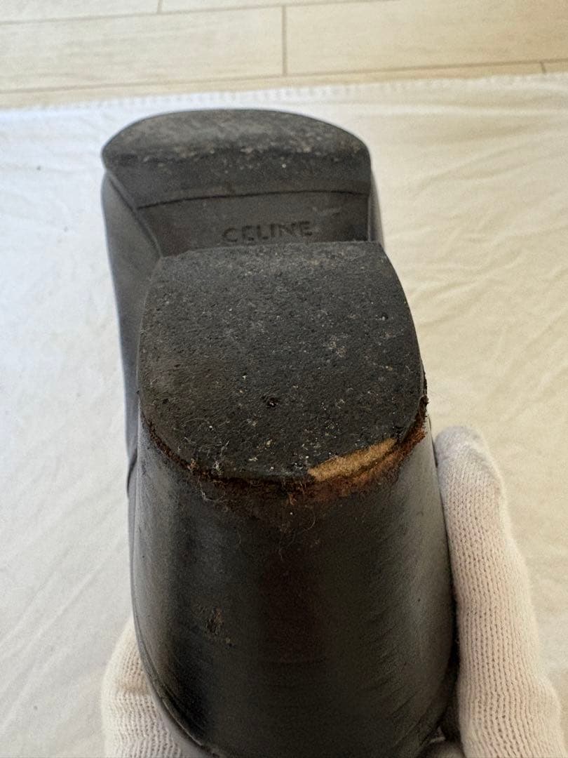 CELINE JACNO サイドゴアブーツ