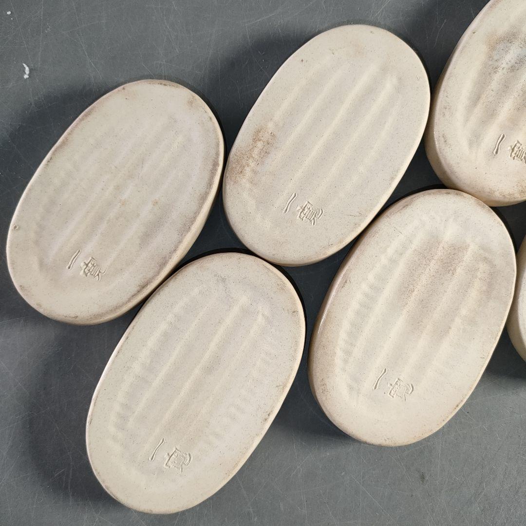 A1363-7/禎山窯/川尻一寛 作/色絵金彩富士形蓋付珍味入揃8客/懐石道具/