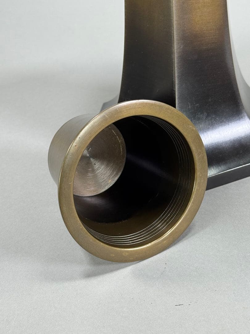 唐銅花器　いけばな　池坊　立花　古流　花瓶　華道具 高さ28.5cm 5kg