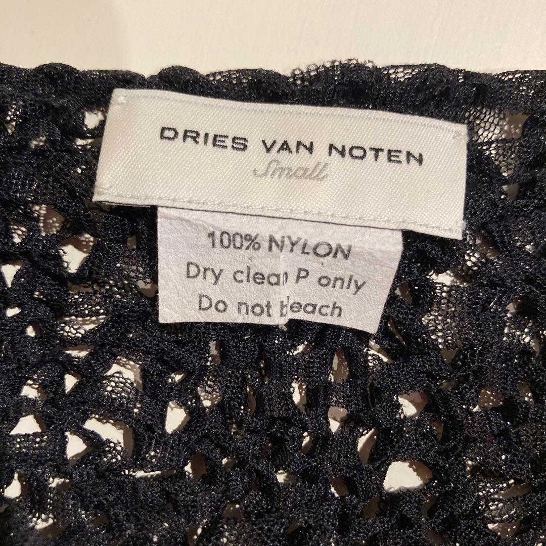 DRIES VAN NOTEN 2002ss 黒　トップス