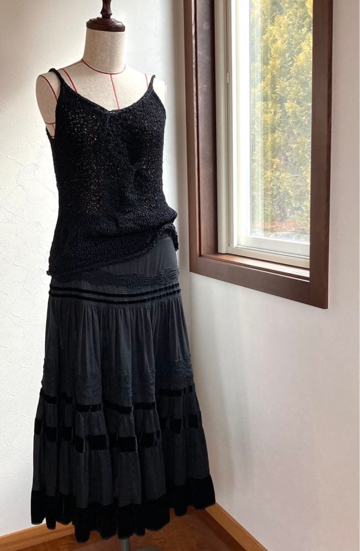 DRIES VAN NOTEN 2002ss 黒　トップス