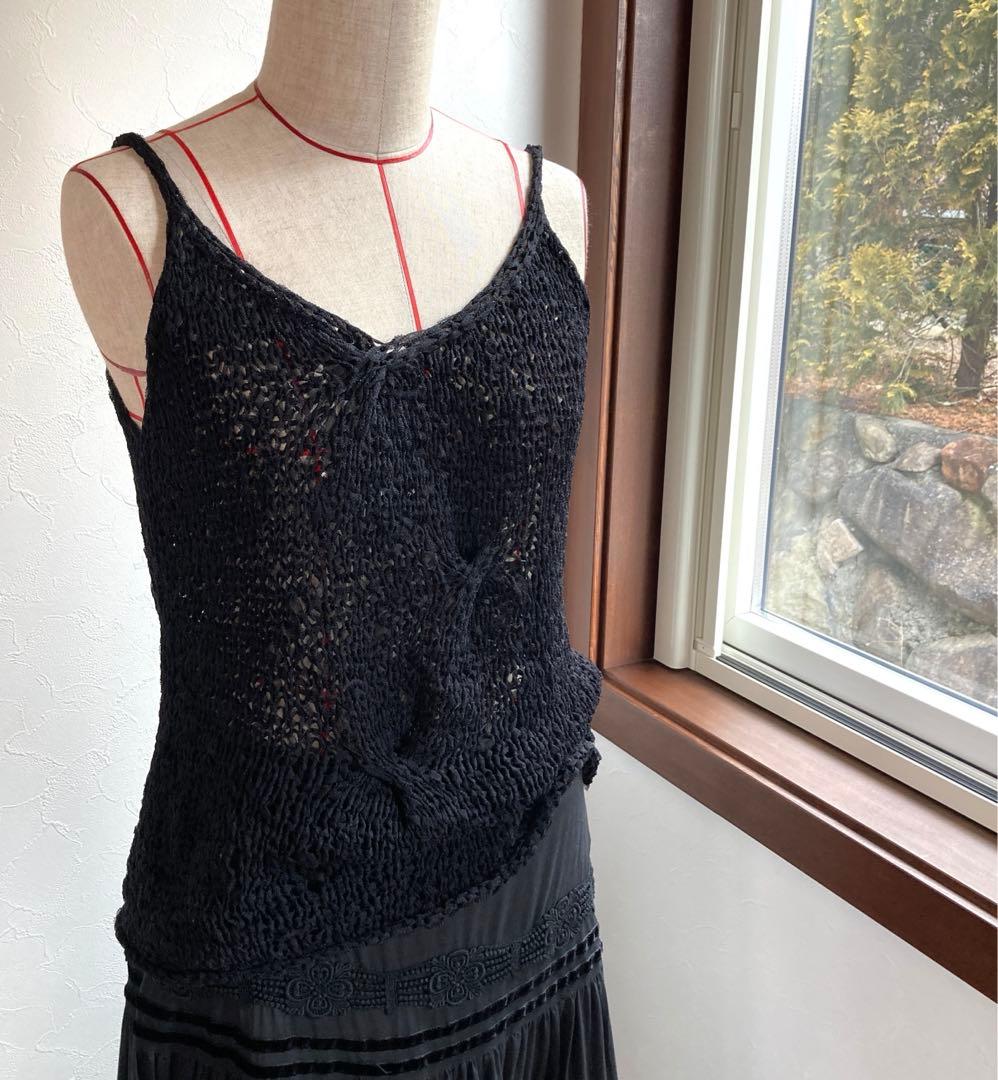 DRIES VAN NOTEN 2002ss 黒　トップス