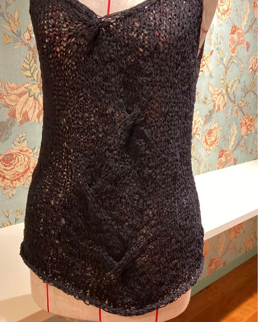 DRIES VAN NOTEN 2002ss 黒　トップス