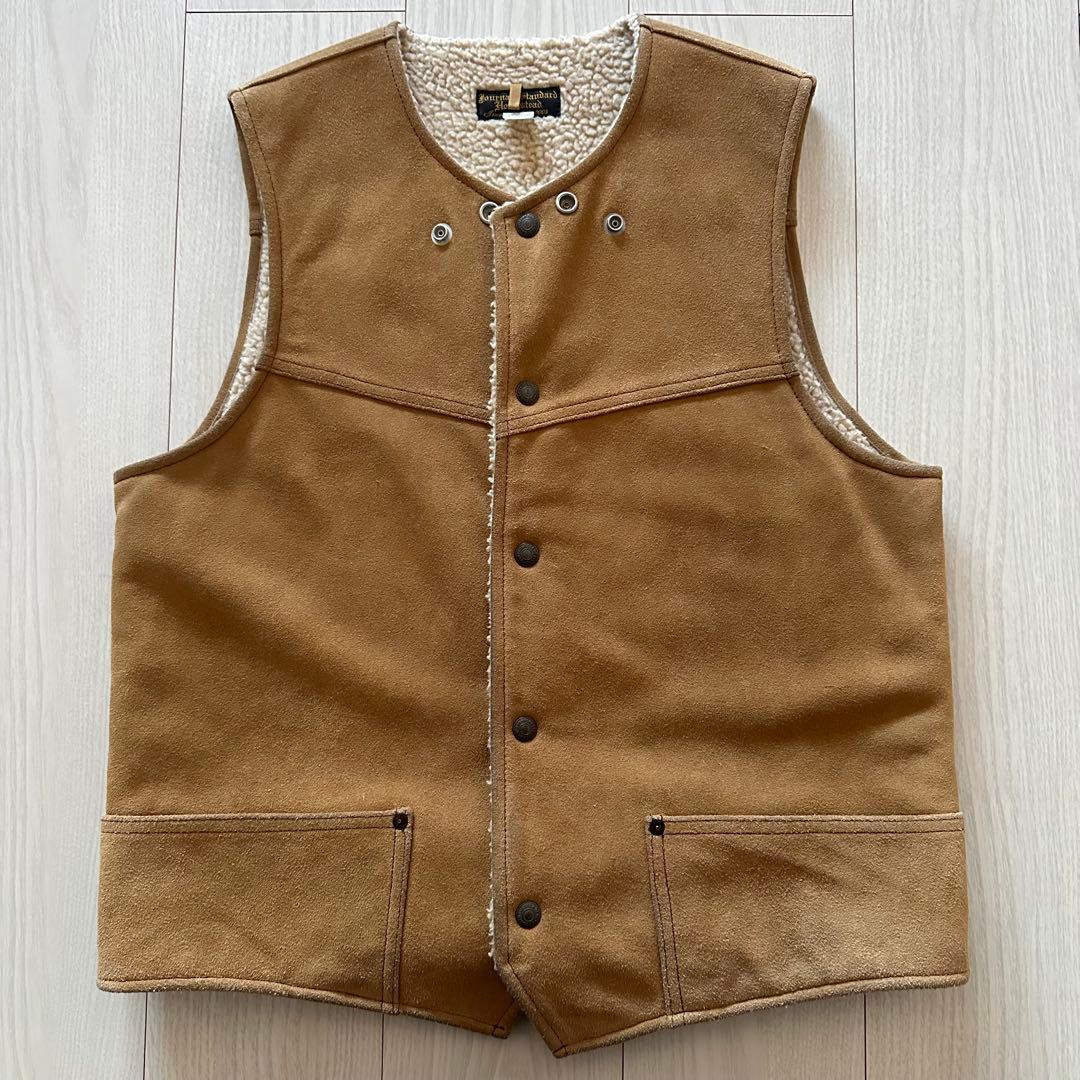 J.S stead スウェードベスト　Mサイズ　ジャーナルスタンダード