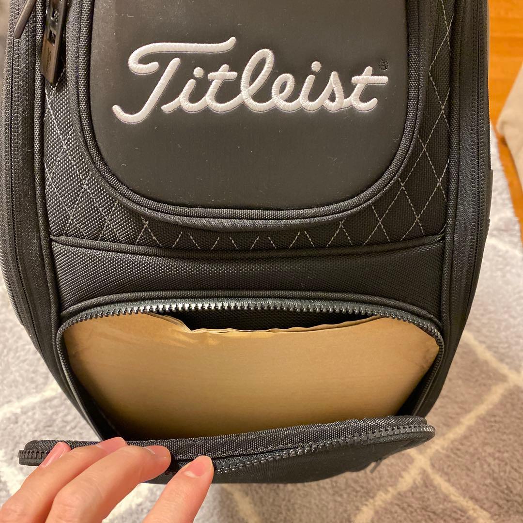 Titleist ブラック キャディバッグ
