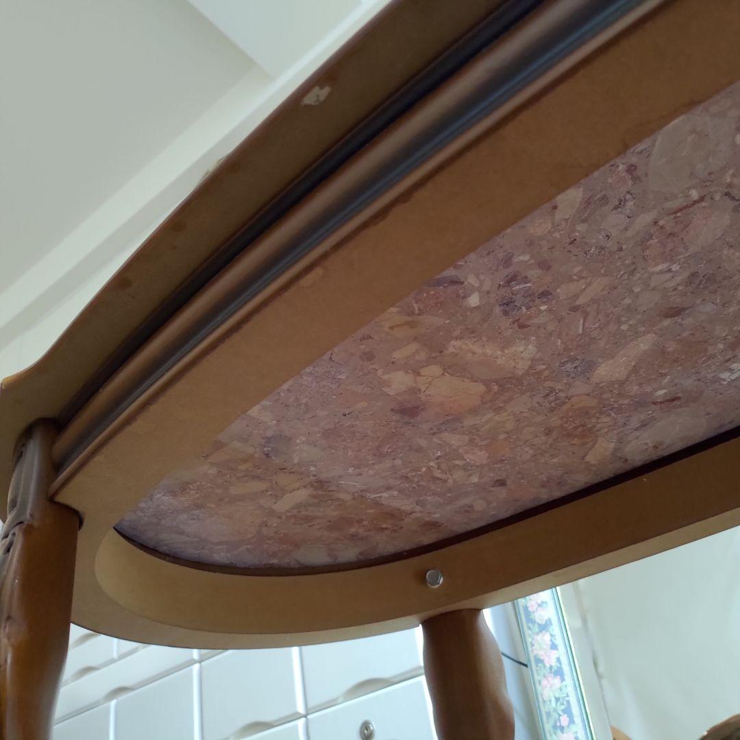 イタリア家具 大理石 猫脚センターテーブル