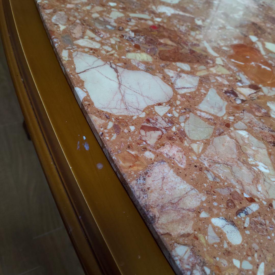 イタリア家具 大理石 猫脚センターテーブル